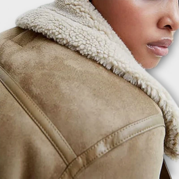 Catarina – Δερμάτινο Bomber Jacket