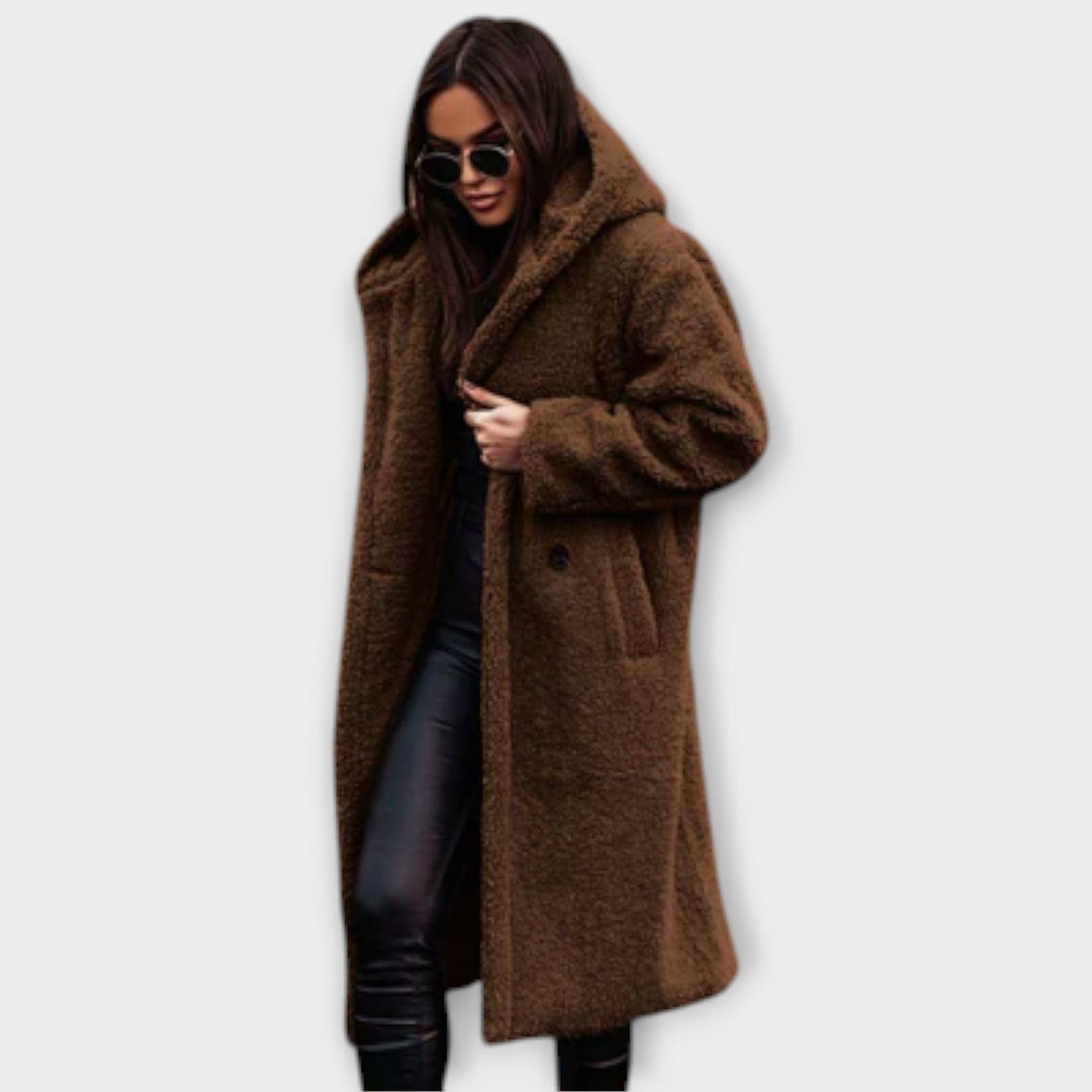 Jennifer – Warm Soft Wool-Blend Coat