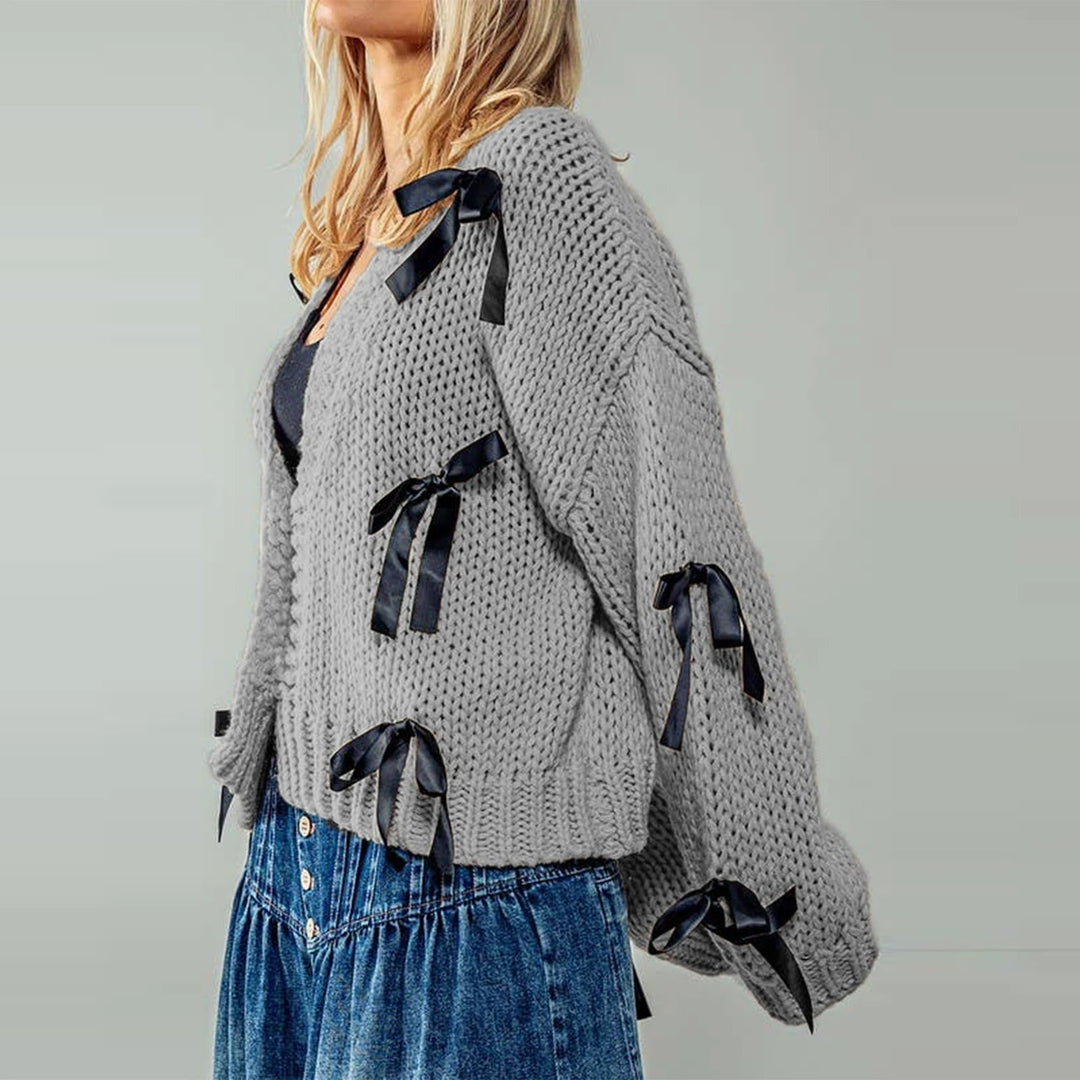 Bellevie Bow Cardigan