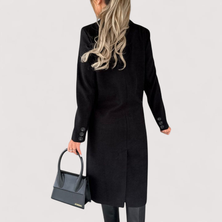 Purificación™ | Classic Double-Breasted Coat