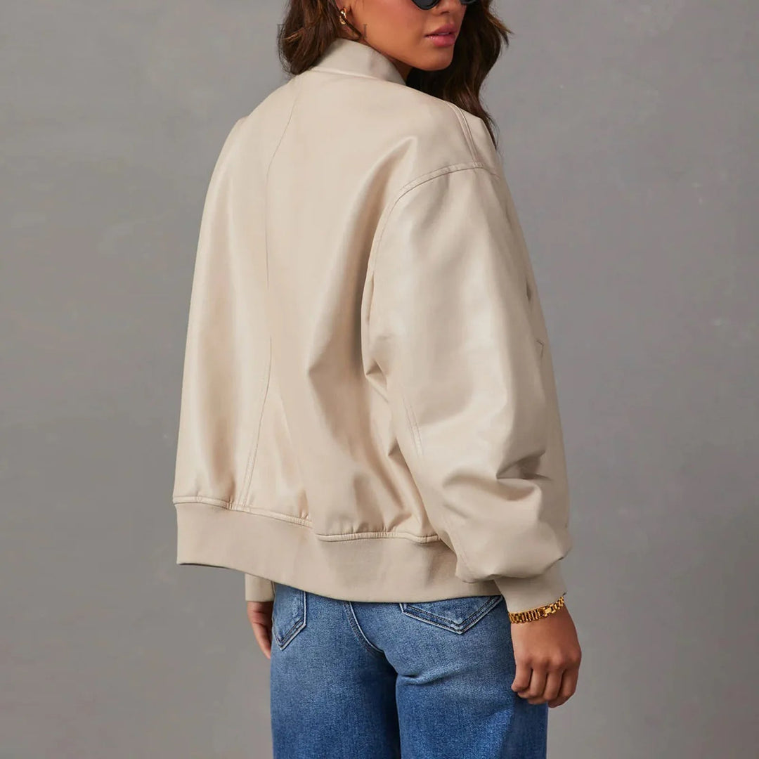 Hayden Leather Bomber