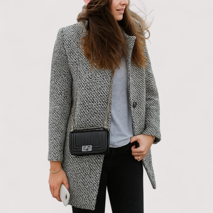 Dolores™ | Long Wool-Blend Coat