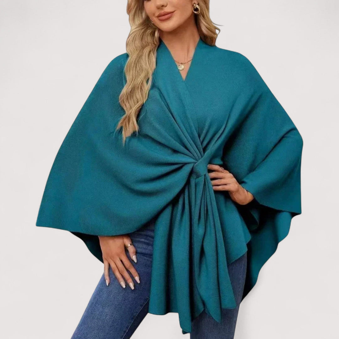 Gloria™ | Poncho with Bow