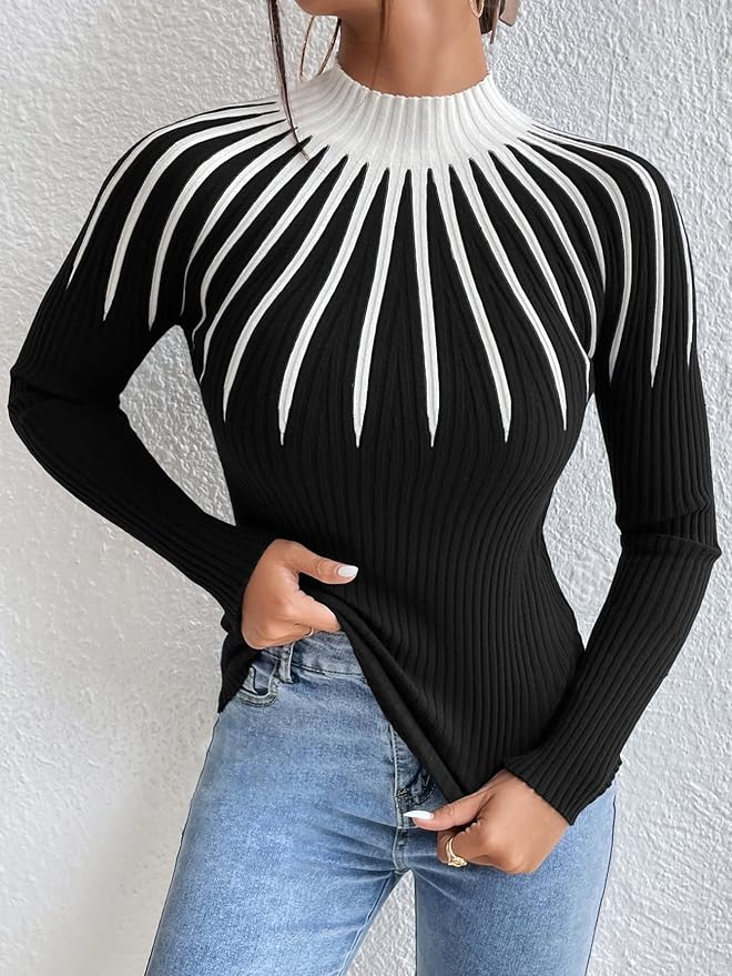 Aurora Flare Knit Sweater