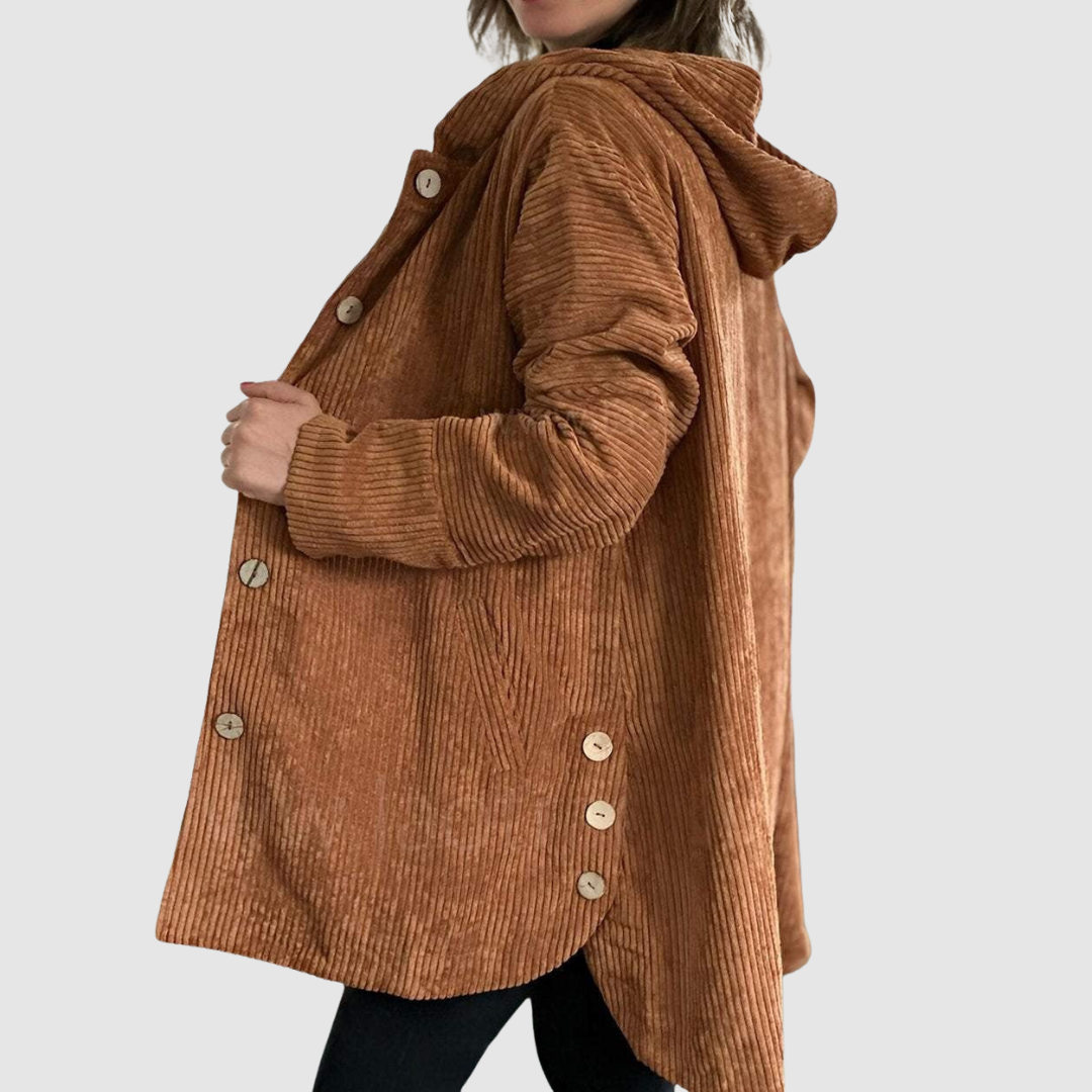 Stella – Velvet Hooded Jacket