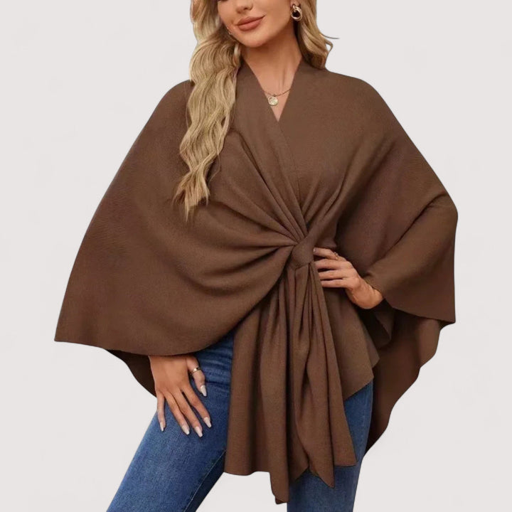Gloria™ | Poncho with Bow