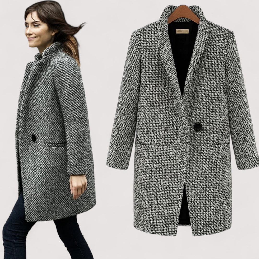 Dolores™ | Long Wool-Blend Coat