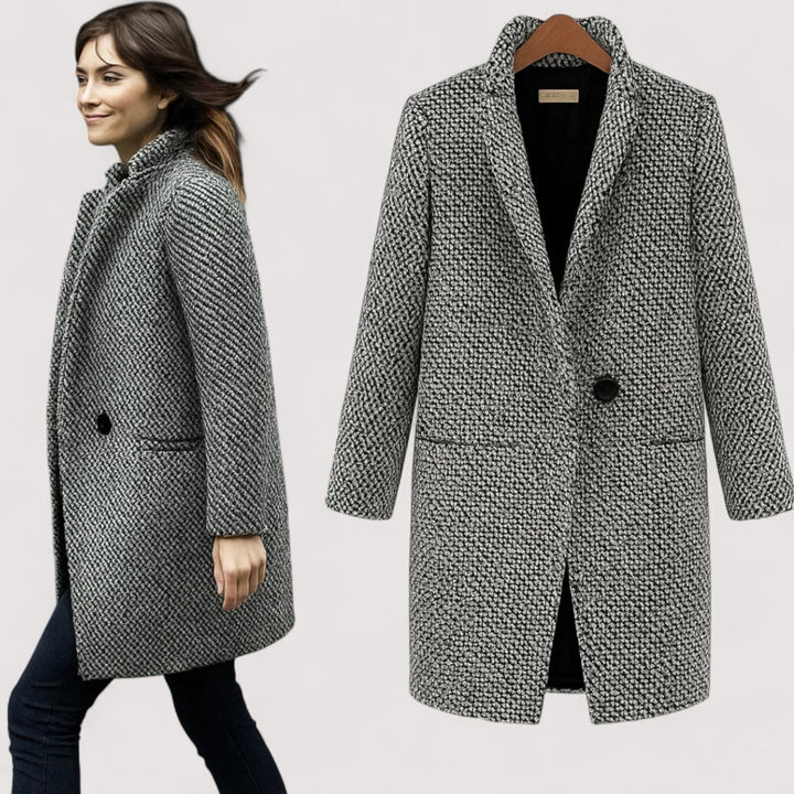 Dolores™ | Long Wool-Blend Coat