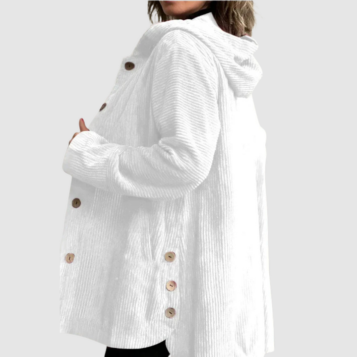 Stella – Velvet Hooded Jacket