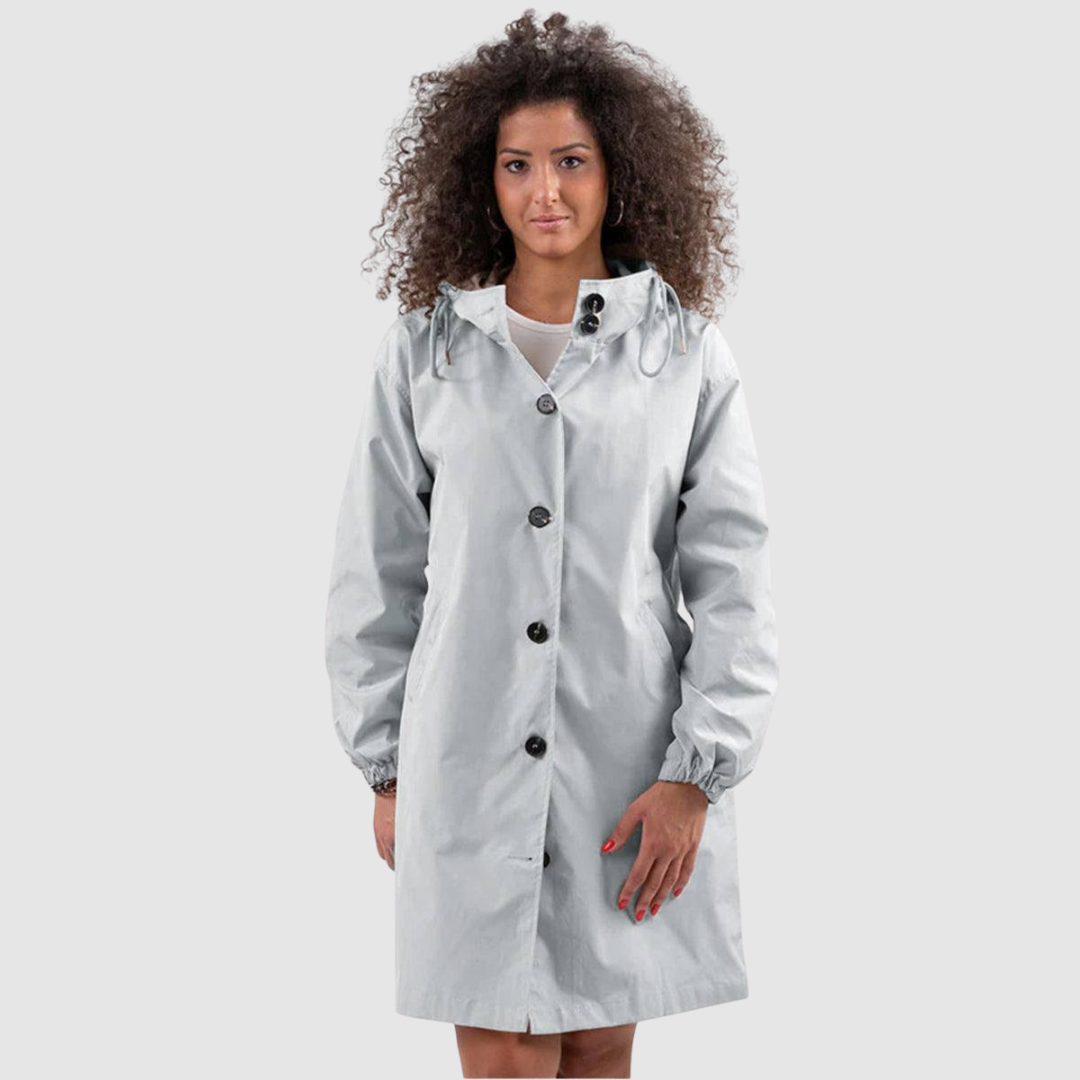 Lucie – Μοντέρνο Oversized Αδιάβροχο Μπουφάν