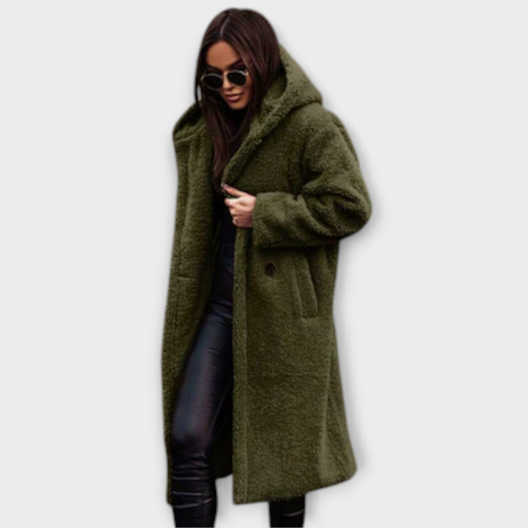 Jennifer – Warm Soft Wool-Blend Coat