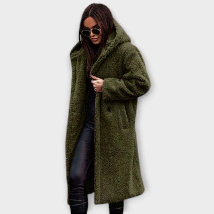 Jennifer – Warm Soft Wool-Blend Coat