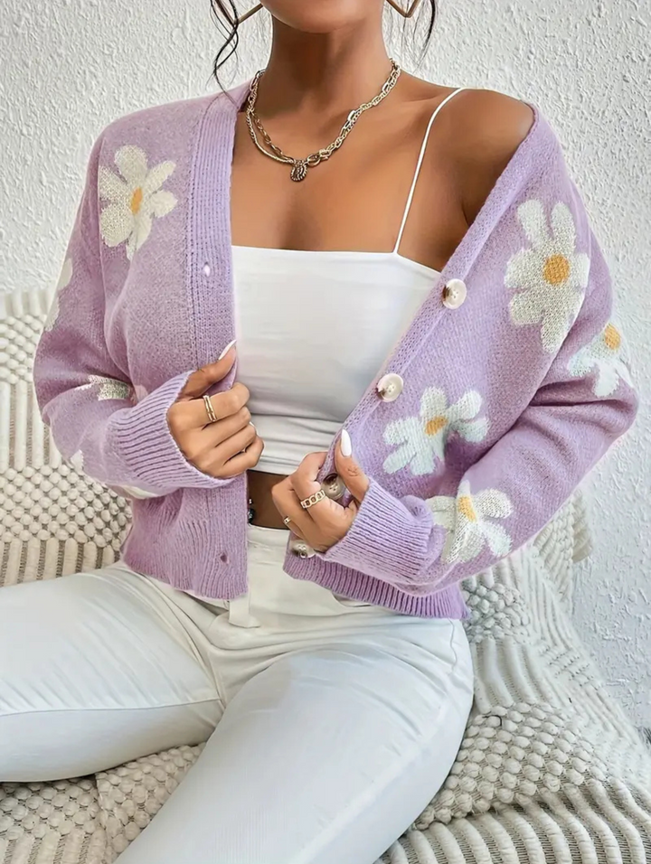 Daisy Knit Cardigan
