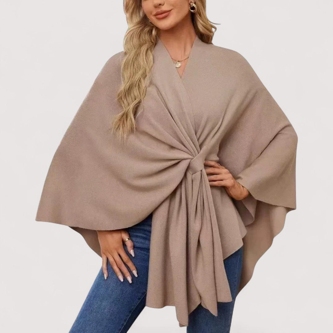 Gloria™ | Poncho with Bow