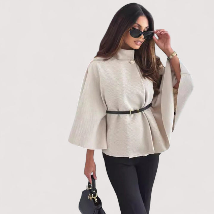 Virginia™ | Belted Leather Jacket