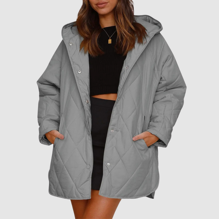 Kristýna – Oversized Hooded Winter Coat