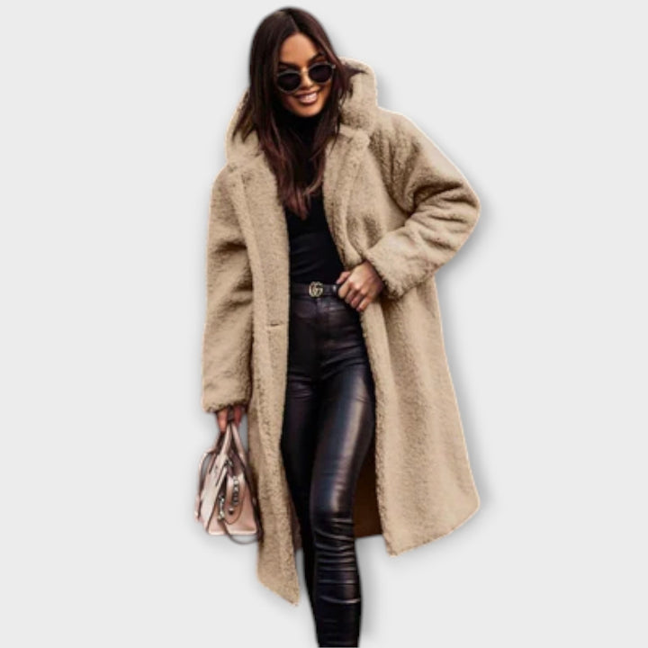 Jennifer – Warm Soft Wool-Blend Coat