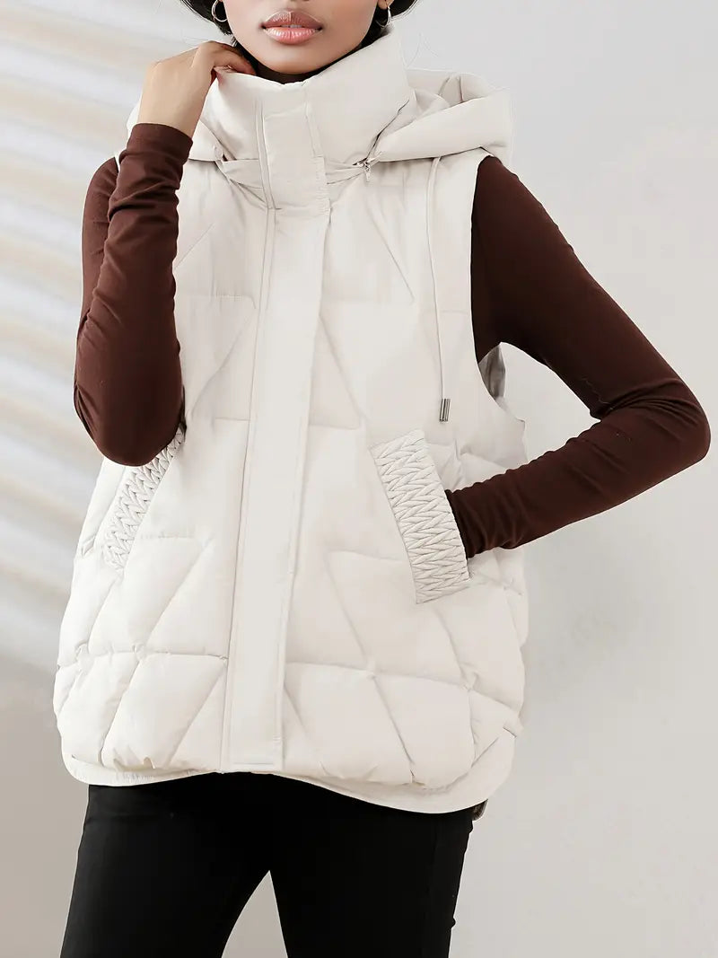Aspen Hooded Puffer Vest