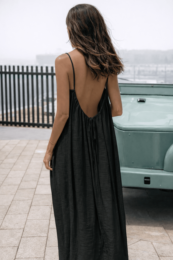 Noa | Backless Summer Maxi Dress