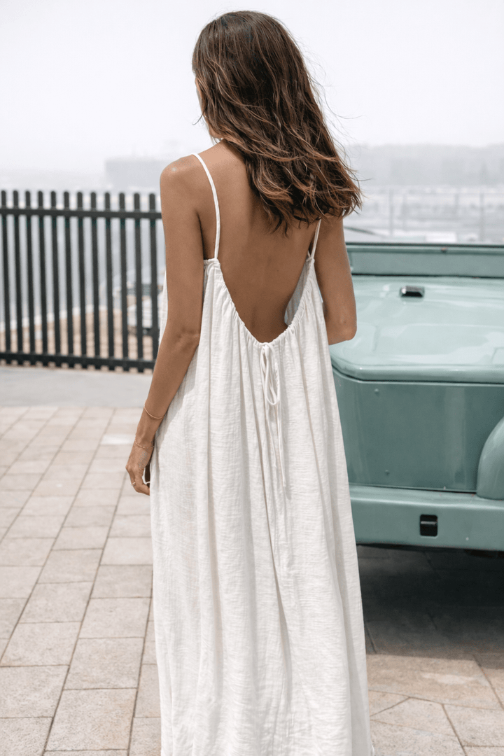 Noa | Backless Summer Maxi Dress