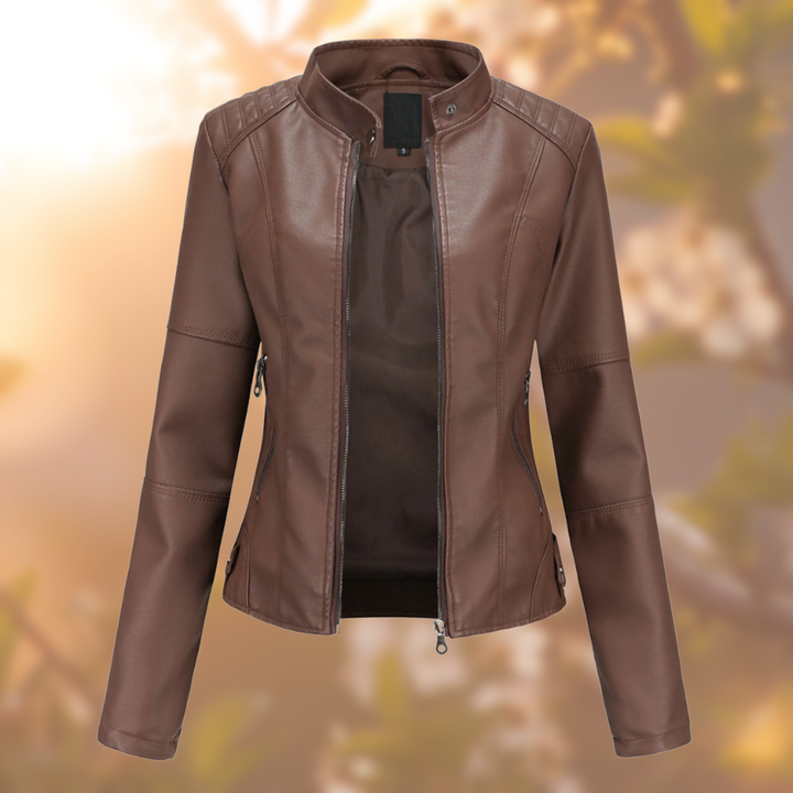 Mercedes™ | Leather Jacket