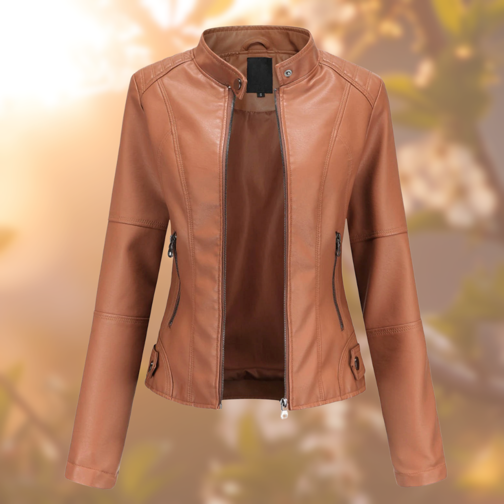 Mercedes™ | Leather Jacket