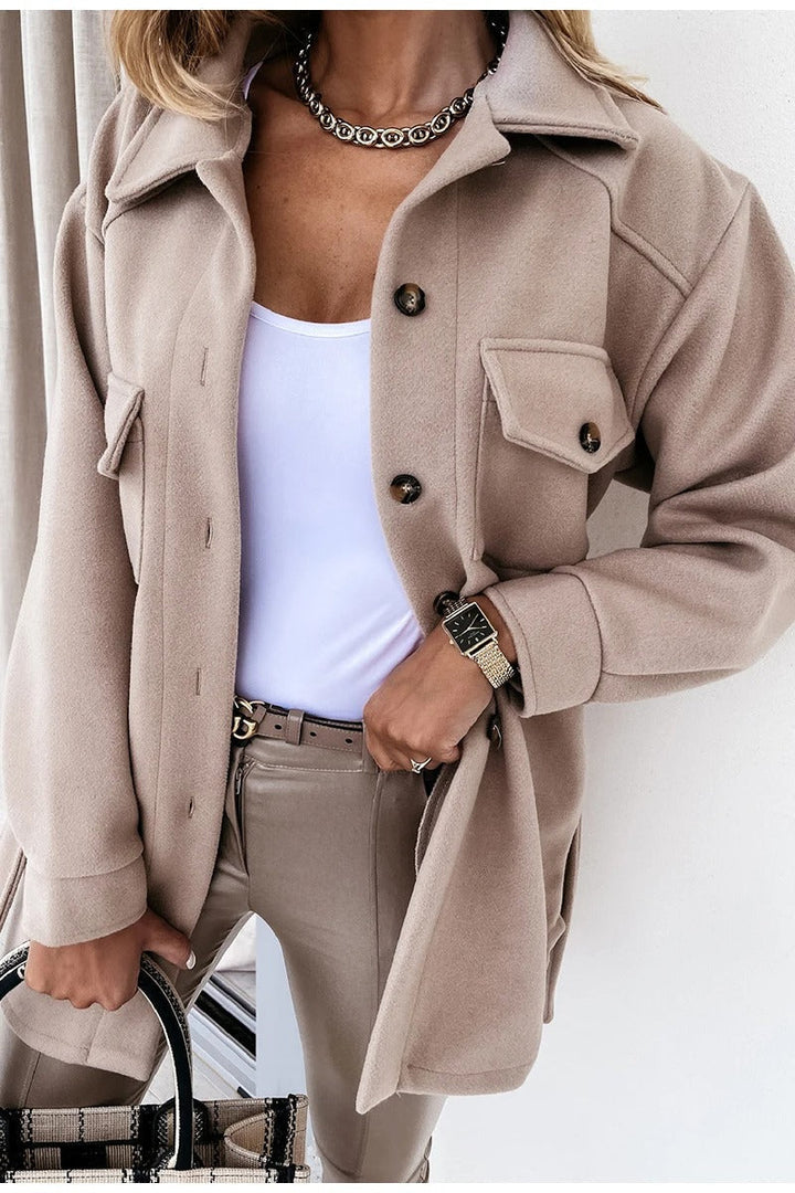 Gregoria™ | Jacket with Buttons and Pockets