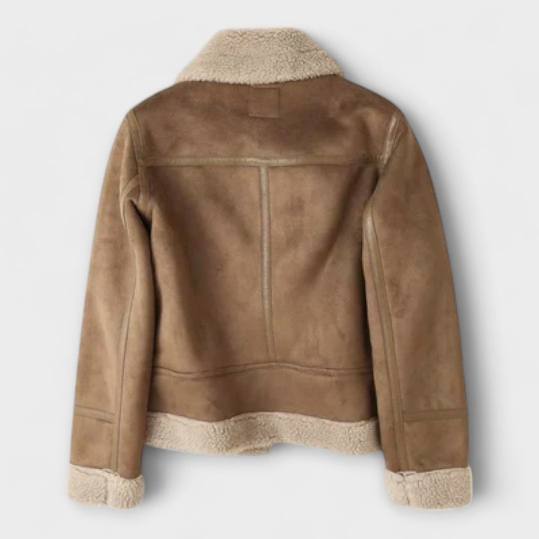 Catarina – Δερμάτινο Bomber Jacket