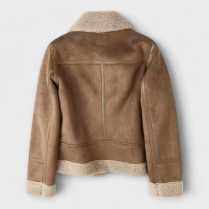 Catarina – Δερμάτινο Bomber Jacket