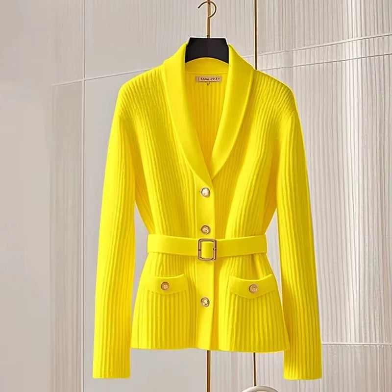 Holloway Knit Belted Blazer