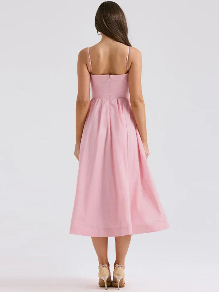 Jovie - Strap Midi Dress