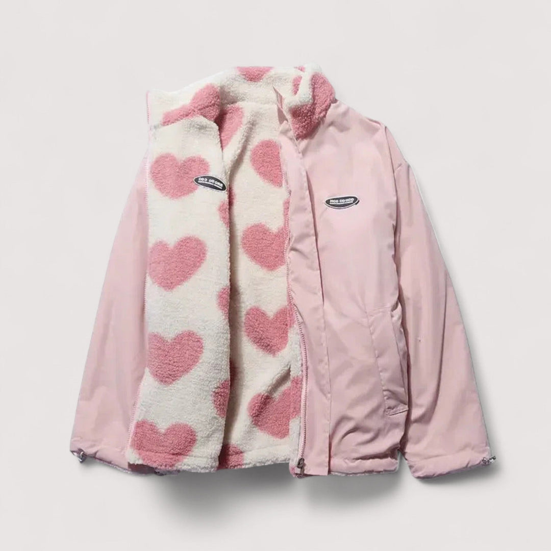Asunción™ | Reversible Jacket with Hearts