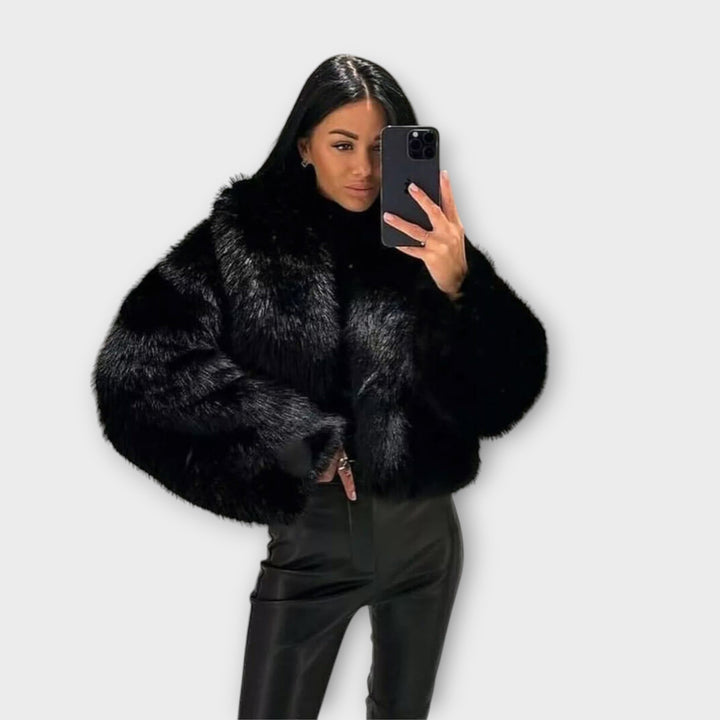 Margarida – Faux Fur Coat