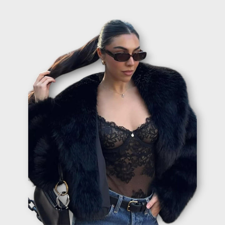 Margarida – Faux Fur Coat