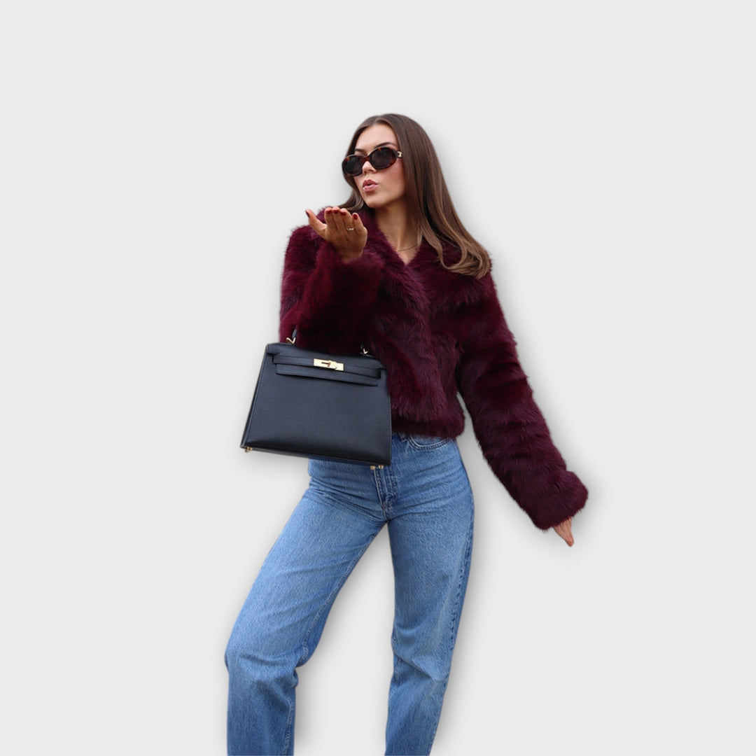 Margarida – Faux Fur Coat