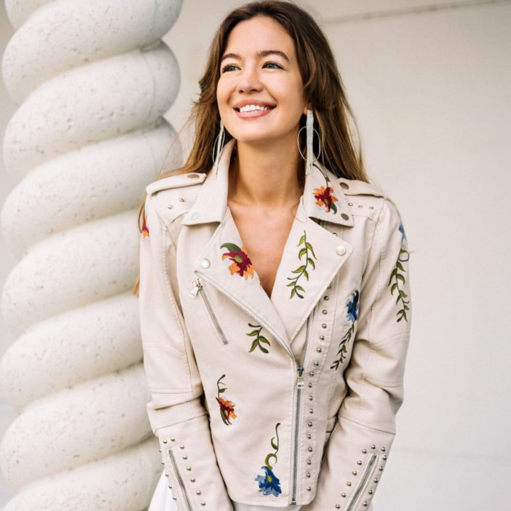 Lidia™ | Retro Floral Coat