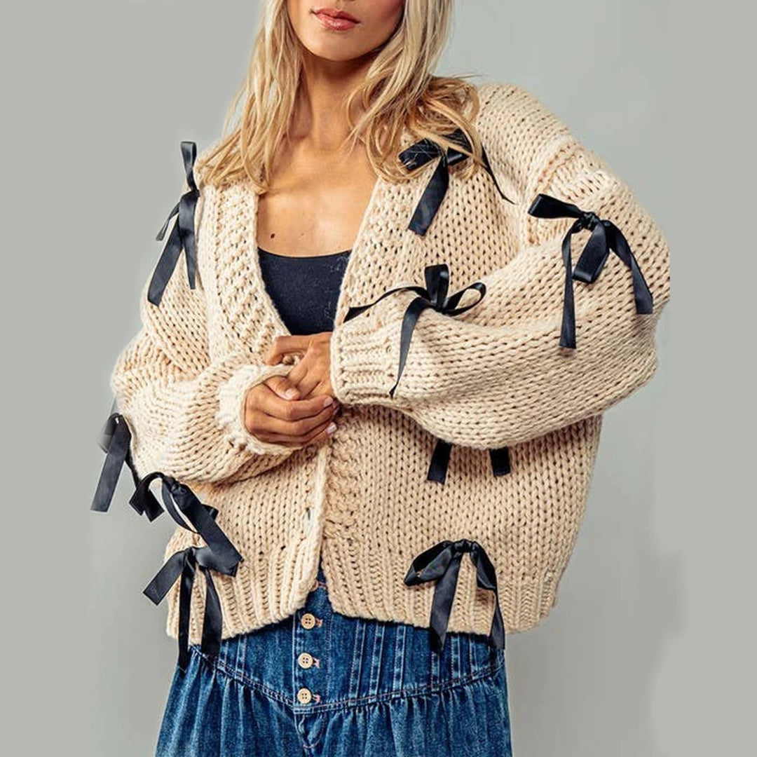 Bellevie Bow Cardigan
