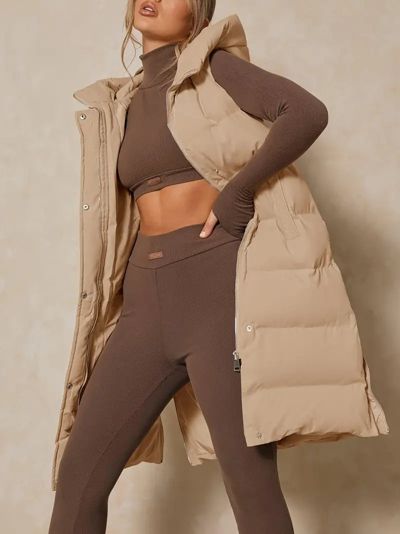 Avalon Hooded Longline Vest