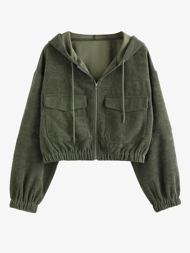 Vesper Cropped Corduroy Jacket
