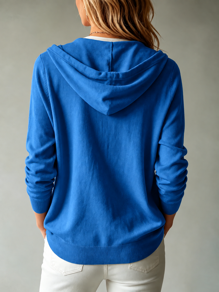Weekend Button Hoodie