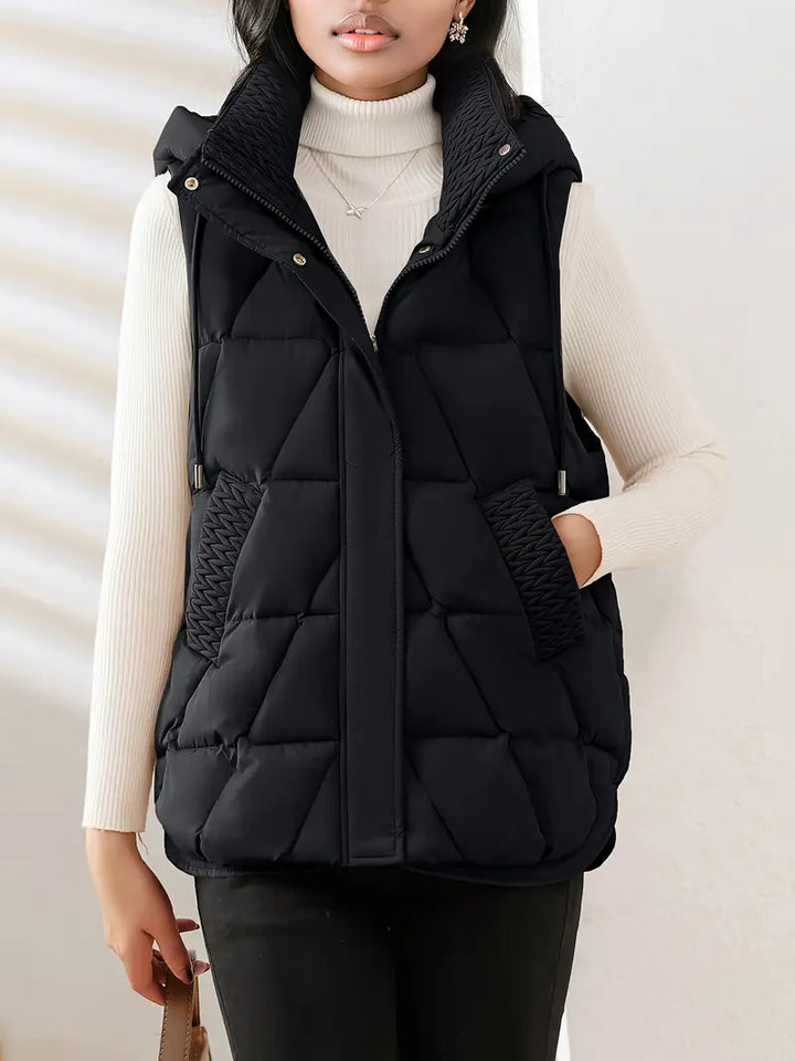 Aspen Hooded Puffer Vest