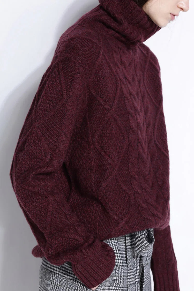 Contrast Theory Merino Wool Sweater