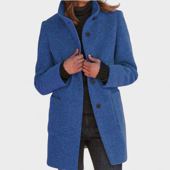 Salud™ | Buttoned Wool-Blend Coat