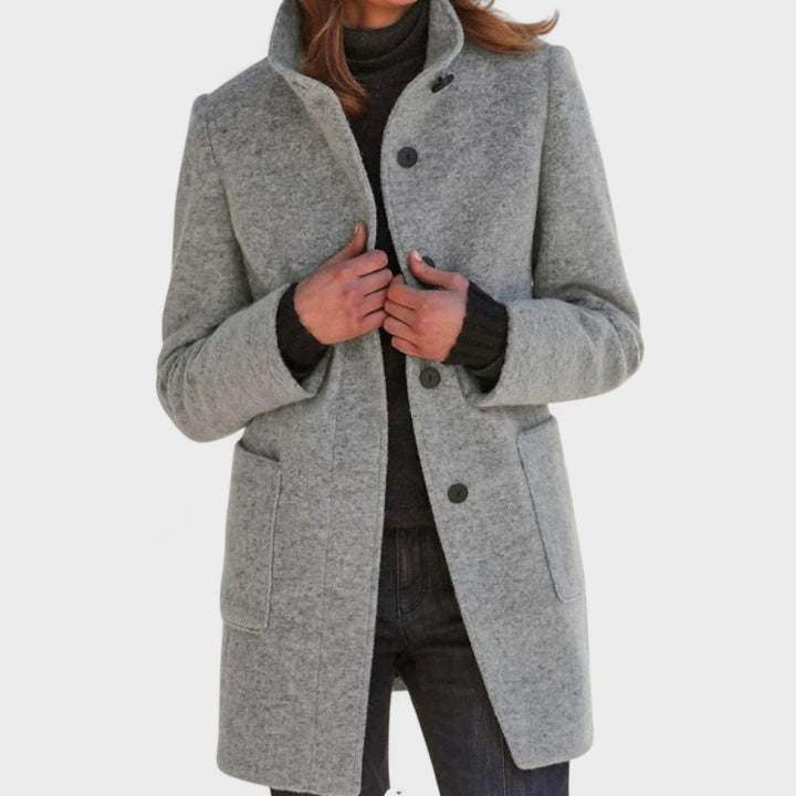 Salud™ | Buttoned Wool-Blend Coat