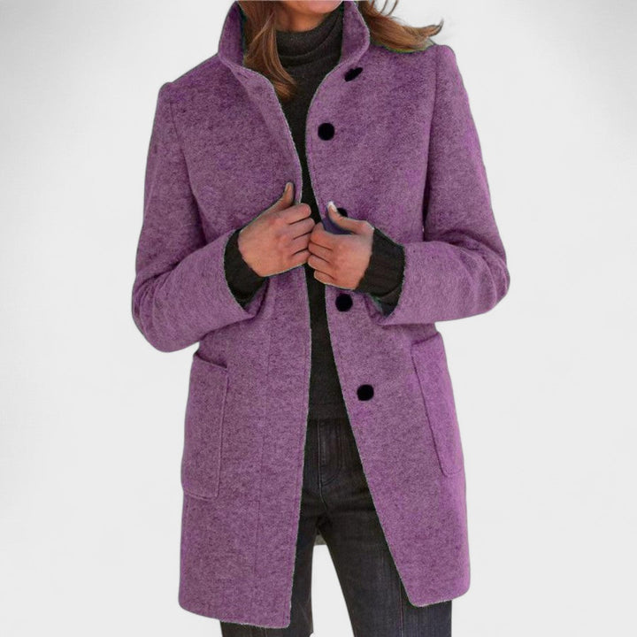 Salud™ | Buttoned Wool-Blend Coat