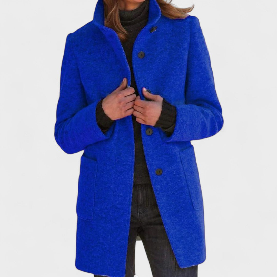 Salud™ | Buttoned Wool-Blend Coat