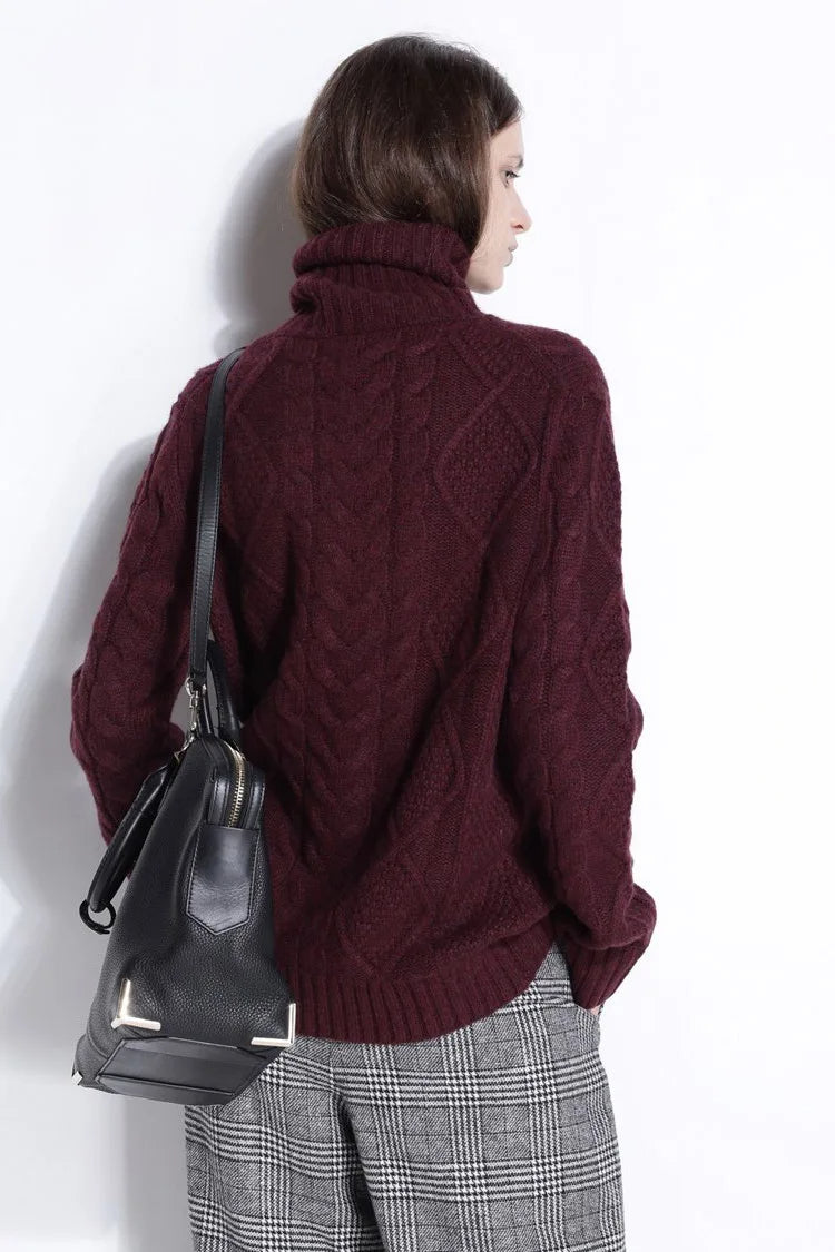 Contrast Theory Merino Wool Sweater
