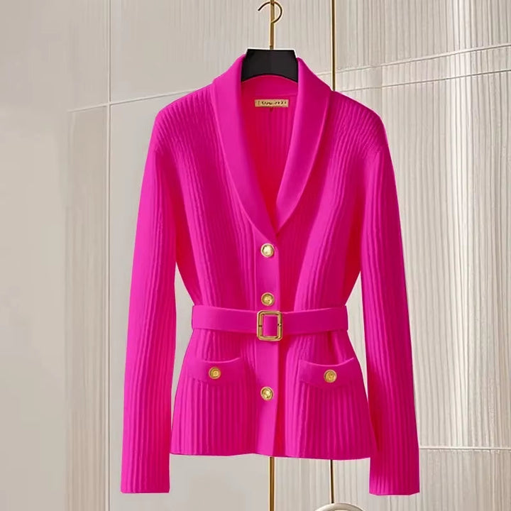 Holloway Knit Belted Blazer