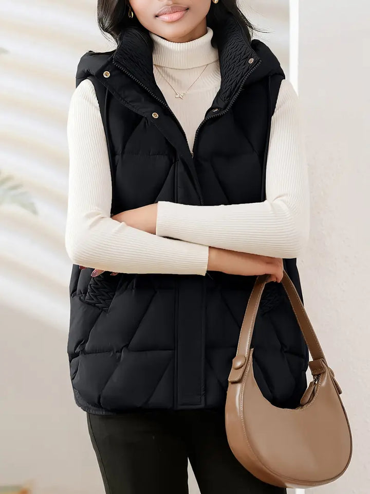 Aspen Hooded Puffer Vest