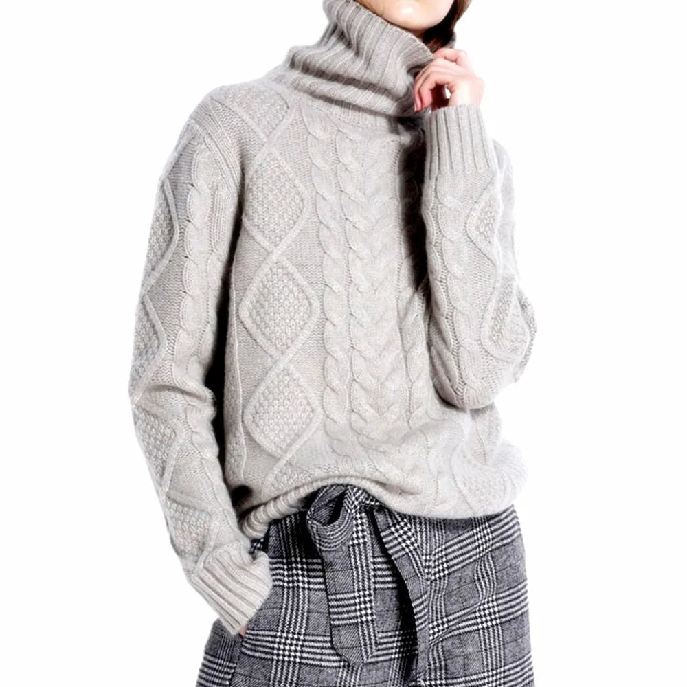 Contrast Theory Merino Wool Sweater